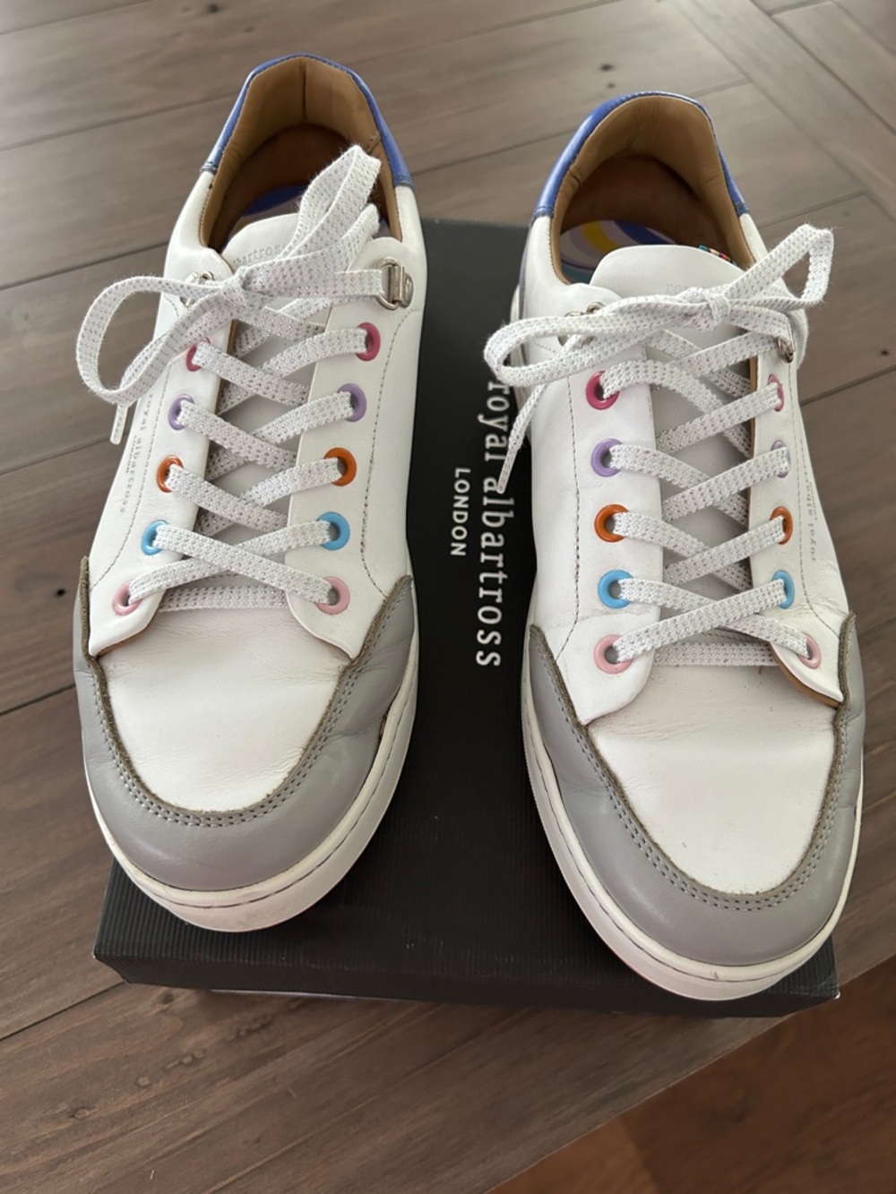 Royal Albatross Fieldfox Golf Shoes European In Original Box and Dustcover